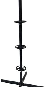 cartrend Reifenständer XL – Hohe Tragkraft 120 kg, ideal für Reifen bis 285 mm, schwarz