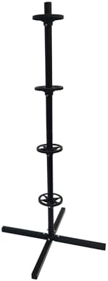 cartrend Reifenständer XL – Hohe Tragkraft 120 kg, ideal für Reifen bis 285 mm, schwarz