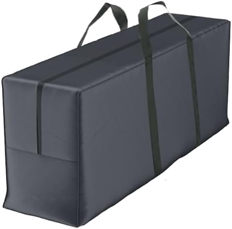 Deluxe XXL Aufbewahrungstasche für Gartenauflagen - Robuste 600D Oxford mit Klettriegel, ideal für den Außenbereich