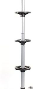 Wiltec Fahrbarer Reifenständer für Felgen bis 225 mm – Robuster Reifenbaum für effiziente Lagerung