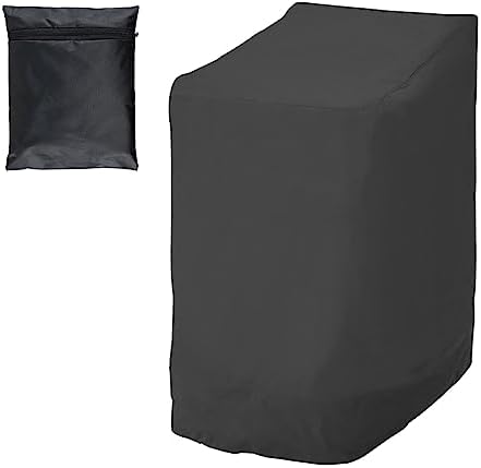 Gartenmöbel Abdeckung von – Wasserdicht & UV-beständig für 6 Stapelstühle, 114x85x65cm, perfekt für Winterschutz!