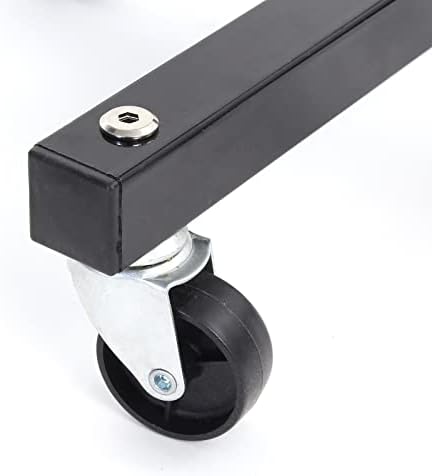 Wiltec Fahrbarer Reifenständer für Felgen bis 225 mm – Robuster Reifenbaum für effiziente Lagerung