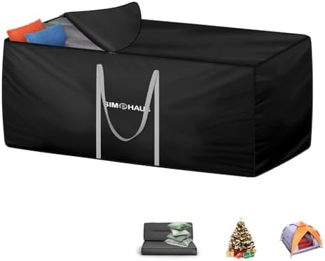 Gartenauflagen Aufbewahrungstasche von – Wasserdichte 420D Oxford Schutzhülle für Sitzpolster 150x60x80cm