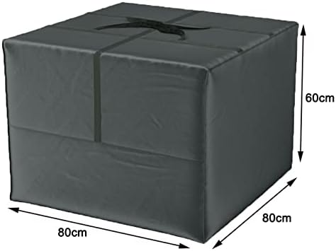 Deluxe XXL Aufbewahrungstasche für Gartenauflagen - Robuste 600D Oxford mit Klettriegel, ideal für den Außenbereich