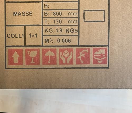 Euro Klarglas Duschregal - 6mm ESG Sicherheitsglas für Badezimmer, elegante Wandmontage, verschiedene Größen verfügbar (