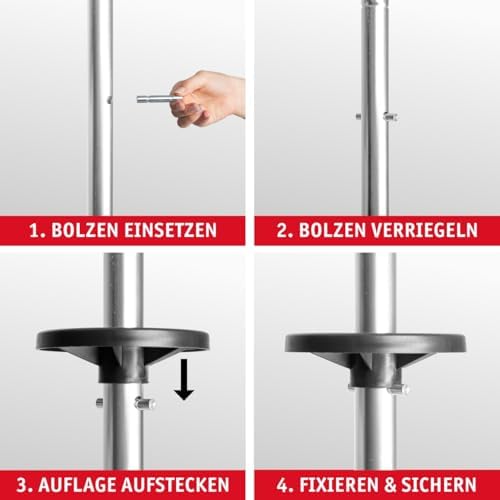 WALTER Reifenständer für PKW - Stabiler Felgenbaum bis 100 kg, schonend für 225 mm Reifen