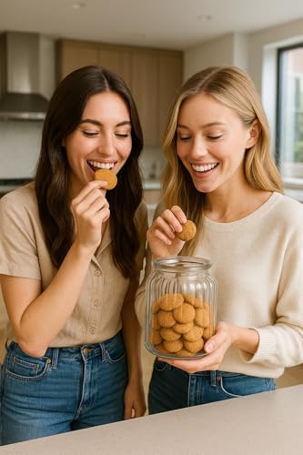 KAMACA 3er Set Keksdosen aus Metall mit Deckel – Praktische Plätzchen Aufbewahrung für Weihnachten, Advent und Winter