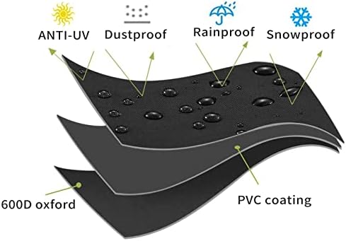 Gartenmöbel Abdeckung von XYZ – Winterfest & UV-beständig, rechteckig (180x120x75cm) für optimalen Schutz im Freien