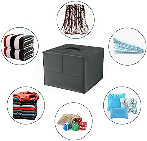 Deluxe XXL Aufbewahrungstasche für Gartenauflagen - Robuste 600D Oxford mit Klettriegel, ideal für den Außenbereich