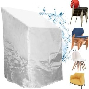 210D Oxford Polyester Schutzhülle für Gartenstühle - UV-beständig, wasserabweisend & reißfest, ideal für den Winterschut
