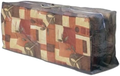 colourliving Polsterauflagen Schutzhülle – Wetterfeste Auflagentasche für Gartenpolster 125x50x32cm