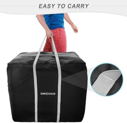 Gartenauflagen Aufbewahrungstasche von – Wasserdichte 420D Oxford Schutzhülle für Sitzpolster 150x60x80cm