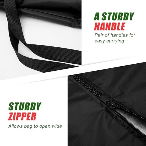 Gartenfreunde 2er Set Wasserdichte Aufbewahrungstasche für Gartenauflagen 173x76x51cm mit Reißverschluss und Tragegriff