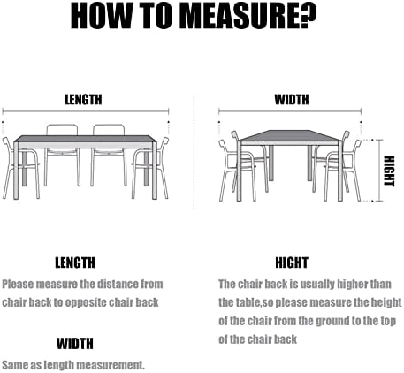 Gartenmöbel Abdeckung von XYZ – Winterfest & UV-beständig, rechteckig (180x120x75cm) für optimalen Schutz im Freien