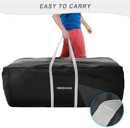 Gartenauflagen Aufbewahrungstasche von – Wasserdichte 420D Oxford Schutzhülle für Sitzpolster 150x60x80cm