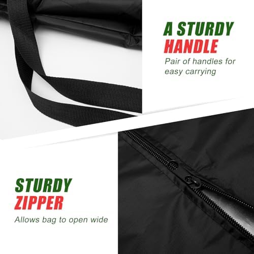Gartenfreunde 2er Set Wasserdichte Aufbewahrungstasche für Gartenauflagen 173x76x51cm mit Reißverschluss und Tragegriff