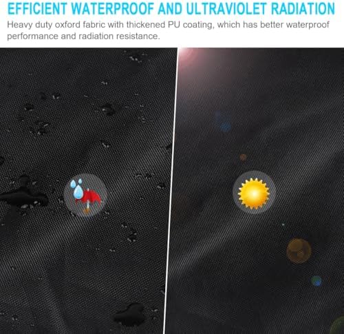 Gartenauflagen Aufbewahrungstasche von - Wasserabweisend & Praktisch für Kissen im Freien - 130x40x55cm mit Tragegriff