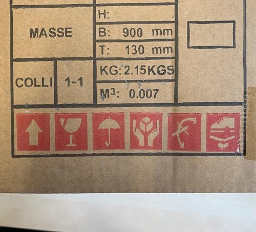 Euro Klarglas Duschregal - 6mm ESG Sicherheitsglas für Badezimmer, elegante Wandmontage, verschiedene Größen verfügbar (