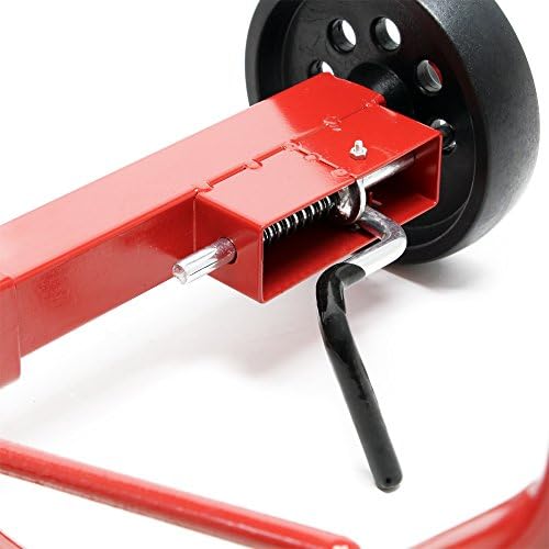 Wiltec Fahrbarer Reifenständer für Felgen bis 225 mm – Robuster Reifenbaum für effiziente Lagerung