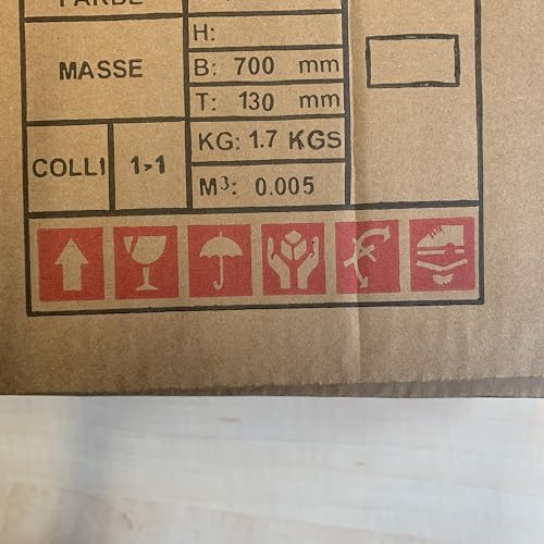 Euro Klarglas Duschregal - 6mm ESG Sicherheitsglas für Badezimmer, elegante Wandmontage, verschiedene Größen verfügbar (