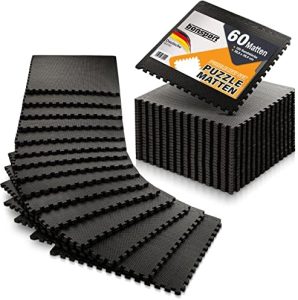 Bonsport Bodenschutzmatte Set – Fitness Schutzmatten für Laufband & Gym – Ideal für Sporträume