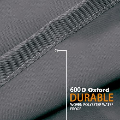 Deluxe XXL Aufbewahrungstasche für Gartenauflagen - Robuste 600D Oxford mit Klettriegel, ideal für den Außenbereich