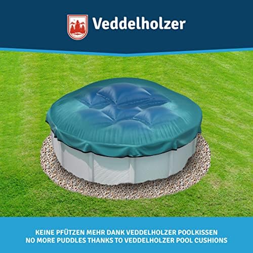 Veddelholzer XXL Luftkissen 120 x 120 cm für Poolabdeckung – Ideales Winterzubehör gegen Schnee und Regen
