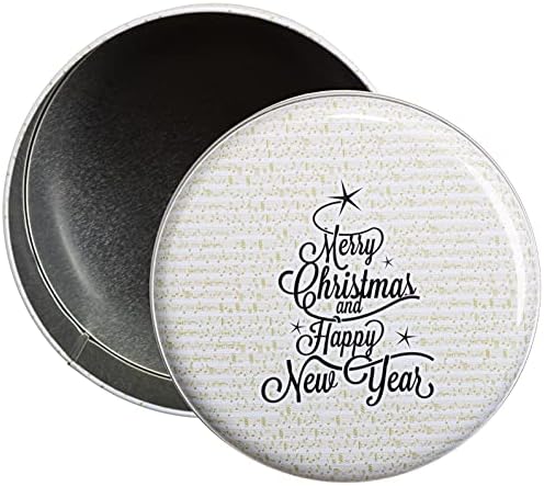 Brandsseller 3er Set Keksdose Zylinderform Metall mit Sternen für festliche Weihnachten