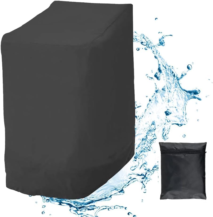 Gartenmöbel Abdeckung von – Wasserdicht & UV-beständig für 6 Stapelstühle, 114x85x65cm, perfekt für Winterschutz!