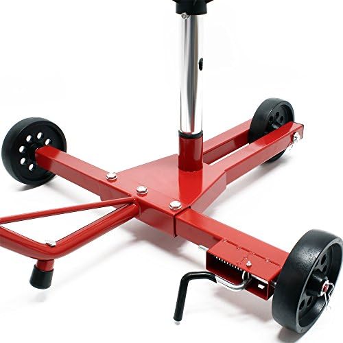 Wiltec Fahrbarer Reifenständer für Felgen bis 225 mm – Robuster Reifenbaum für effiziente Lagerung