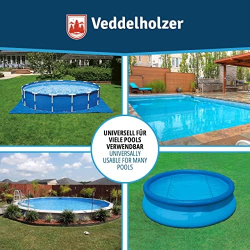 Veddelholzer XXL Luftkissen 120 x 120 cm für Poolabdeckung – Ideales Winterzubehör gegen Schnee und Regen
