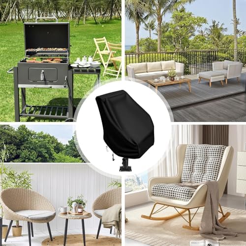 Wetterfeste Gartenstuhl Abdeckung von – UV-beständige Schutzülle für deine Gartenmöbel – Perfekt für den Outdoor-Einsat